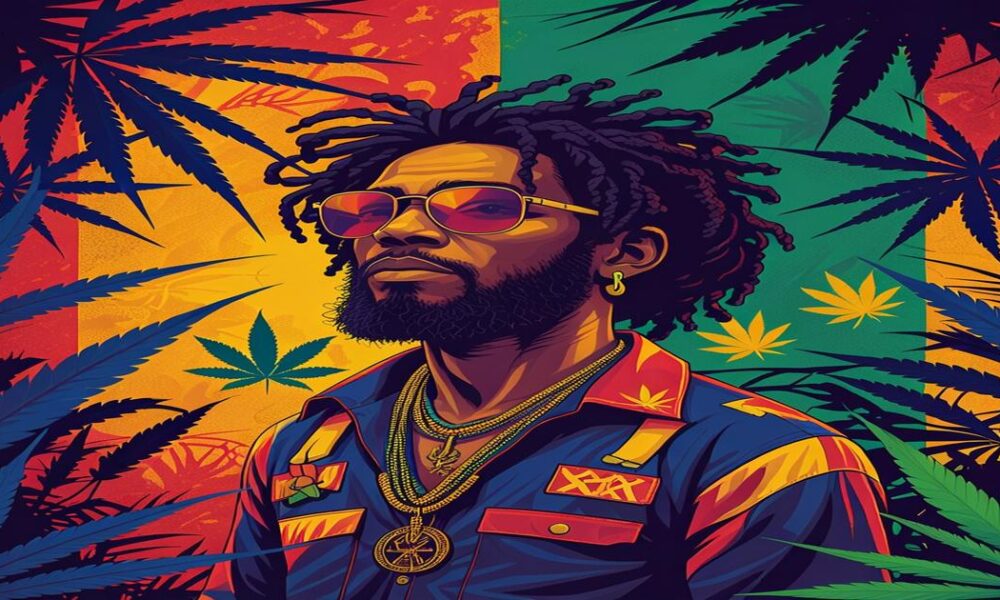 AI-generated image to illustrate For Smoke a J's content.