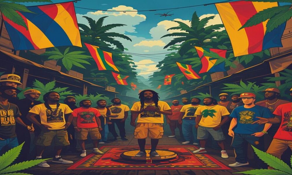 AI-generated image to illustrate For Smoke a J's content.