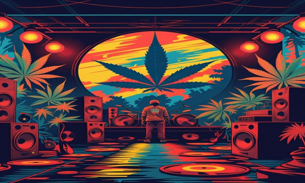 AI-generated image to illustrate For Smoke a J's content.