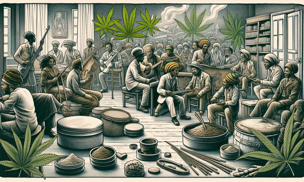 AI-generated image to illustrate For Smoke a J's content.