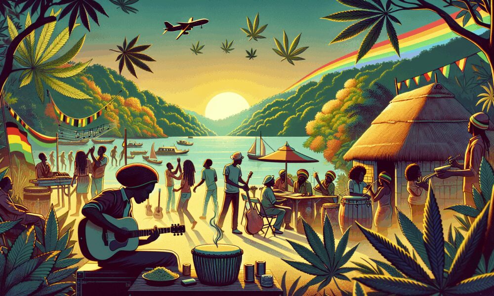 AI-generated image to illustrate For Smoke a J's content.