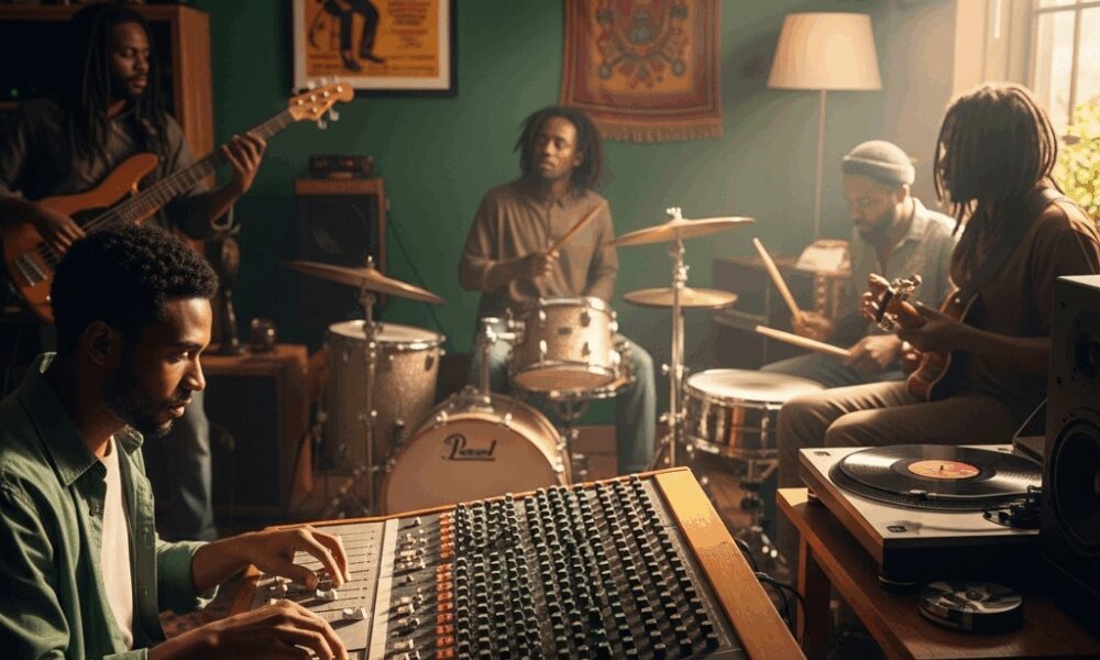 AI-generated image to illustrate For Smoke a J's content.