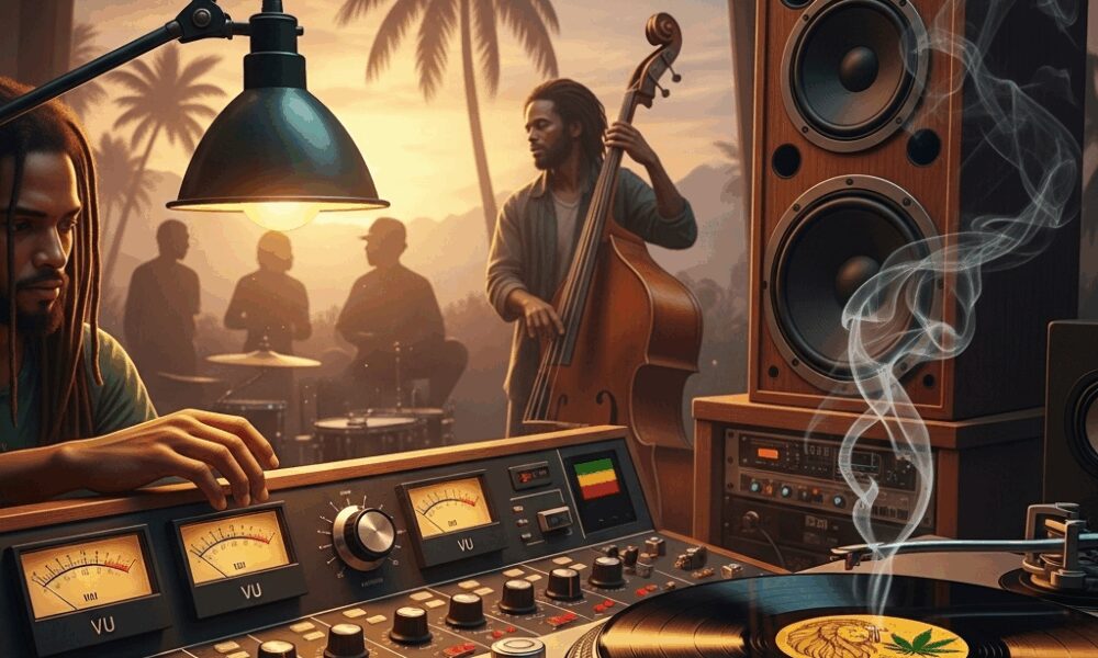 AI-generated image to illustrate For Smoke a J's content.