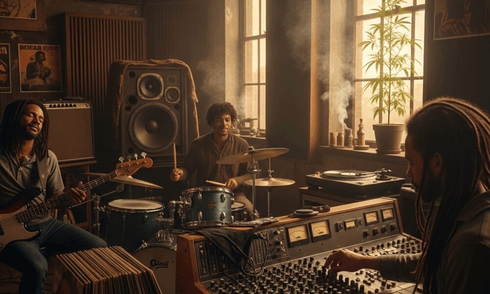 AI-generated image to illustrate For Smoke a J's content.