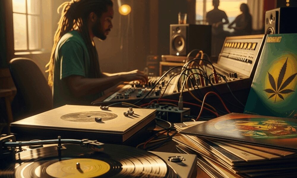 AI-generated image to illustrate For Smoke a J's content.