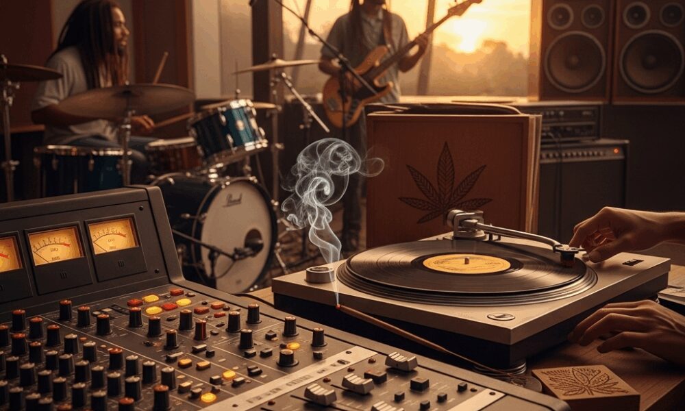 AI-generated image to illustrate For Smoke a J's content.