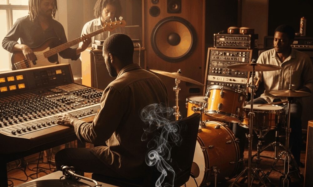 AI-generated image to illustrate For Smoke a J's content.