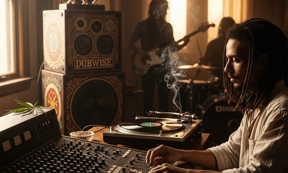 AI-generated image to illustrate For Smoke a J's content.