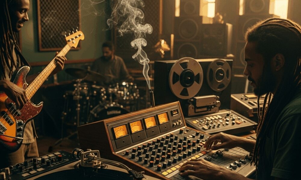 AI-generated image to illustrate For Smoke a J's content.