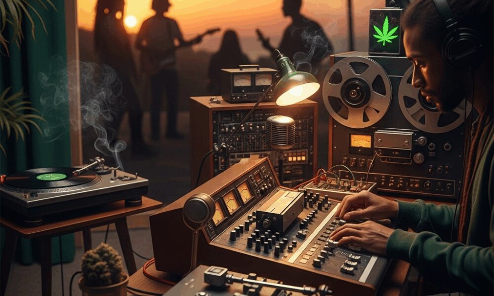 AI-generated image to illustrate For Smoke a J's content.