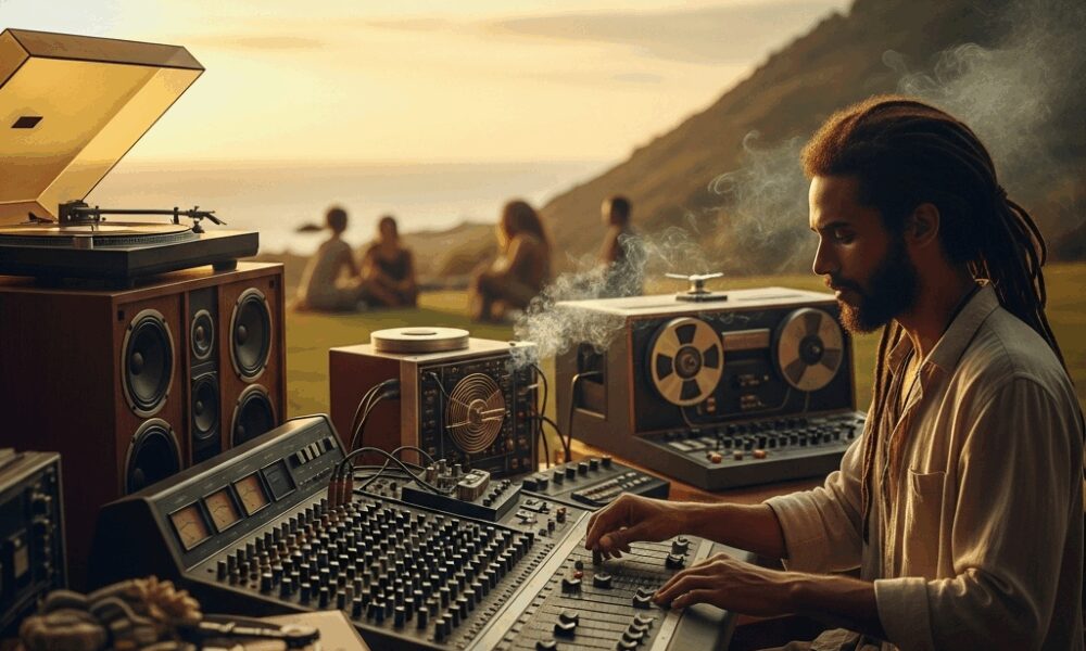 AI-generated image to illustrate For Smoke a J's content.