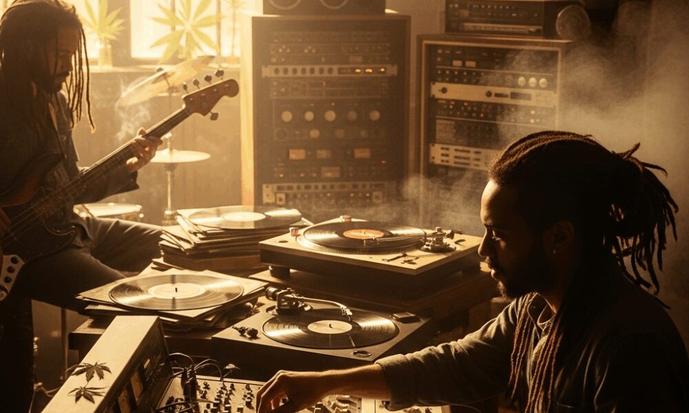 AI-generated image to illustrate For Smoke a J's content.