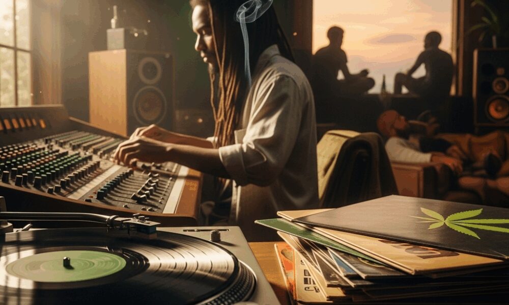 AI-generated image to illustrate For Smoke a J's content.