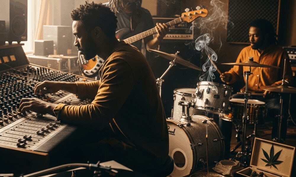 AI-generated image to illustrate For Smoke a J's content.